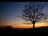 吾妻山の夕焼け