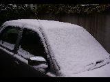 二宮の雪景色